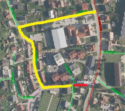 grafika obvoza - Miklavževanje